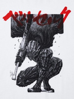 UNIQLO UT Manga curation Berserk - хлопковая футболка с графическим рисунком