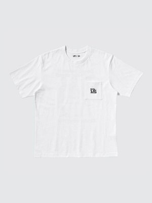 UNIQLO UT - хлопковая футболка с дизайном аниме "Dandadan" - 00 WHITE