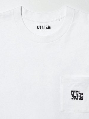 UNIQLO UT - хлопковая футболка с дизайном аниме "Dandadan" - 00 WHITE