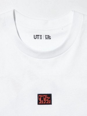 UNIQLO UT - хлопковая футболка с дизайном аниме "Dandadan" - 00 WHITE