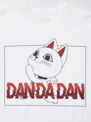 UNIQLO UT - хлопковая футболка с дизайном аниме "Dandadan" - 00 WHITE