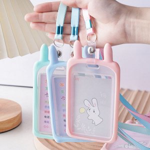 Вертикальный бейджик для пропуска, 1 шт