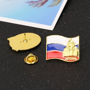 Значок "Флаг России-Москва"