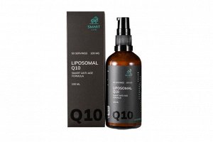Липосомальный коэнзим Q10 АнтиЭйдж Формула by SmartLife, дозатор 50 порций (8 нажатий) по 100 мг"