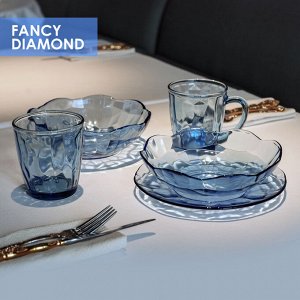 Набор стеклянной посуды  FANCY DIAMOND