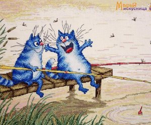 Набор для вышивания крестом Во-от такая! по рисунку И.Зенюк размер 40*30 см