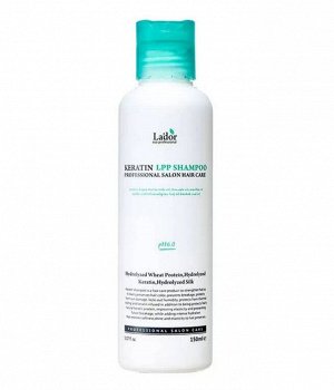 Шампунь, для волос безсульфатный с кератином, Lador, Ю.Корея, 150 г