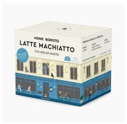 Кофе в капсулах LATTE MACCHIATO  Home Barista  Упаковка 48 капсул для кофемашин DOLCE GUSTO
