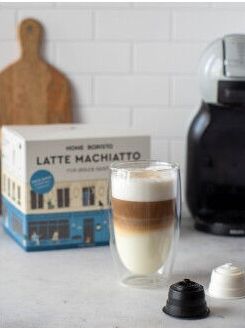 Кофе в капсулах LATTE MACCHIATO  Home Barista  Упаковка 48 капсул для кофемашин DOLCE GUSTO