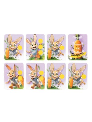 Игра настольная "Погоня за морковкой" Baby toys