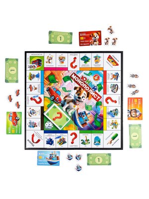 Игра настольная "Юный Монополист" (мини)