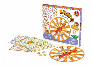 Игра настольная "Бинго. Животные"