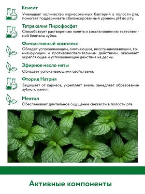 Ополаскиватель для полости рта для здоровья десен Active Mouthwash, 250 мл