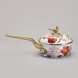 Ковш эмалированный Фландрия, 14 см / 0,9 л, 1 шт.