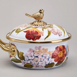 Ковш эмалированный Фландрия, 14 см / 0,9 л, 1 шт.