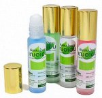 Тайский ингалятор CHER-AIM Ингалятор масляный жидкий в стекле с роликовым аппл