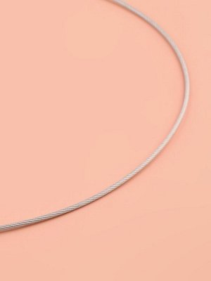Спицы круговые, для вязания, с металлическим тросом, d=4.5 мм, 14/100 см