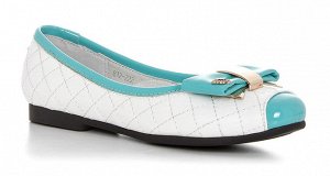 Туфли LEOPARD KIDS, Бирюзовый