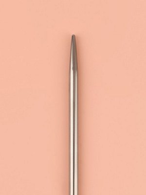 Спицы круговые, для вязания, с металлическим тросом, d = 3,5 мм, 14/100 см