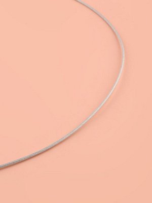 Спицы круговые, для вязания, с металлическим тросом, d = 3 мм, 14/100 см
