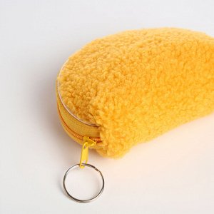 Кошелёк монетница на молнии, цвет МИКС