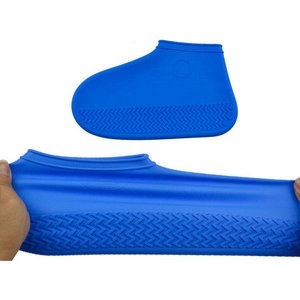 Ультра-эластичные силиконовые бахилы от дождя Waterproof silicone shoe cover