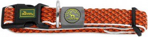 Hunter ошейник для собак Hilo Vario Basic 30-43 см, сетчатый текстиль, оранжевый
