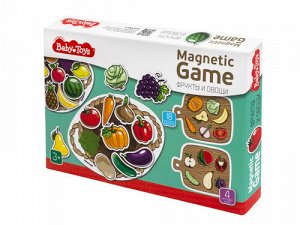 Игра магнитная "Фрукты и овощи" Магнитные игры