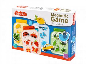 Игра магнитная "Цвет в банке" Магнитные игры
