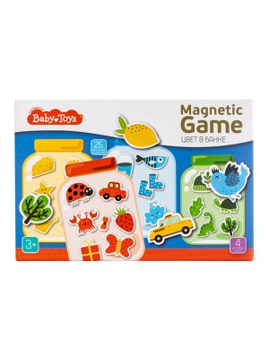 Игра магнитная "Цвет в банке" Магнитные игры