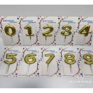 Свеча для торта (0-9) 201818468 JT051416 (1/600)