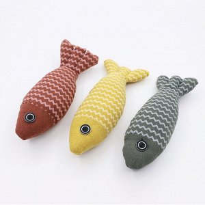Игрушка рыбка для кошек с мятой, 1 шт.