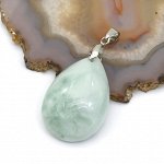 Кулон из ангелита Капля 24*40мм