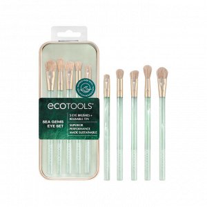 Набор для макияжа глаз EcoTools Sea Gems Coastal Crush Eye + Tin Set