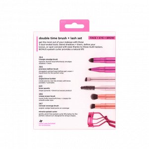 Набор двусторонних кистей для макияжа Real Techniques Double Time Retractable Brush Set
