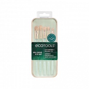 Набор для макияжа глаз EcoTools Sea Gems Coastal Crush Eye + Tin Set