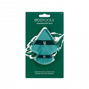 Набор пуховок для пудры EcoTools Powder Puff Duo (2 шт.)