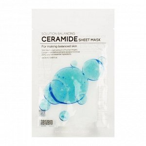 Тканевая маска с керамидами TENZERO Solution Balancing Ceramide Sheet Mask(25ml )