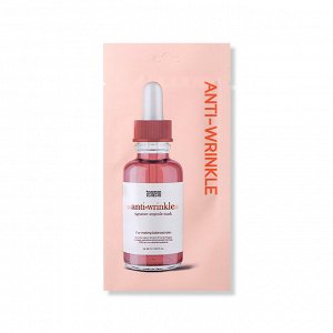 TENZERO Омолаживающая ампульная маска для лица с аденозином SIGNATURE AMPOULE MASK ANTI-WRINKLE