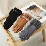 Перчатки женские зимние, теплые, сенсорные