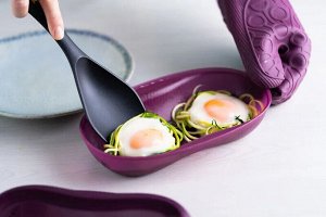 Омлетница Браво-Дилайт 430 мл цв.ягода 1шт - Tupperware®.