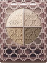 KAO VISEE Glossy Rich Eyes - кремовые тени с ухаживающими увлажняющими компонентами