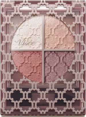 KAO VISEE Glossy Rich Eyes - кремовые тени с ухаживающими увлажняющими компонентами