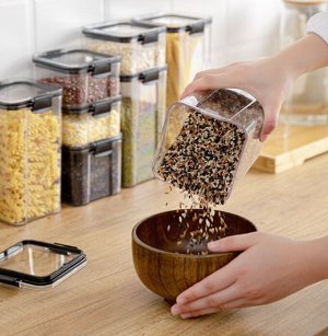 Пластиковый контейнер для хранения продуктов / 1000 мл