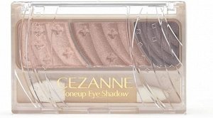 CEZANNE Tone Up Eye Shadow - тени для визуализации яркости глаз