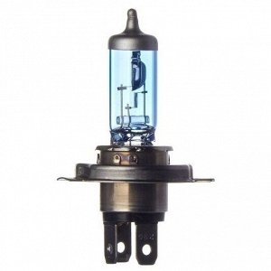 Лампа галогенная Koito White Beam Premium H4 (P43t, T16), 12В, 60/55Вт (соответствует 135/125Вт), 4500К, 1 шт, арт. 0744W
