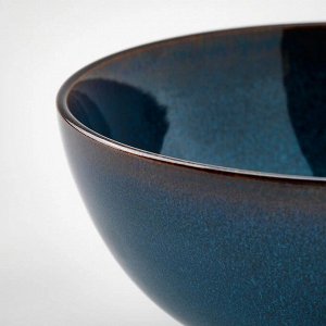 GLADELIG, Миска, синяя, 19 см