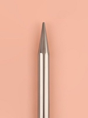 Спицы круговые, для вязания, с металлическим тросом, d=10 мм, 14/80 см