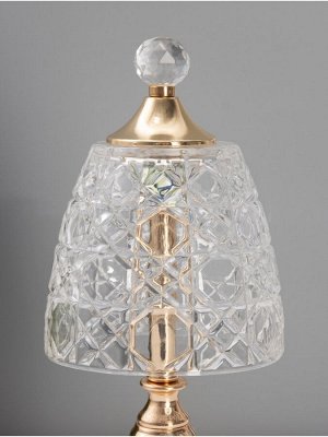 Лампа настольная RISALUX «Элли», LED, 10 Вт, золото, 13.5x13.5x31 см