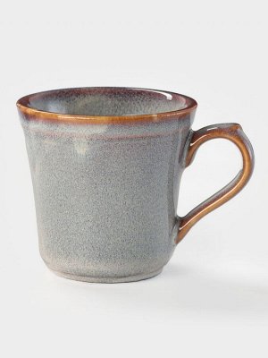 Кофейная пара Magistro Vintage, 110 мл, фарфор, серая